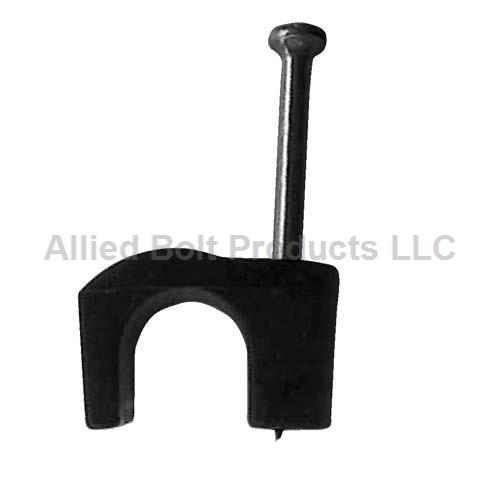 RG-6 NYLON NAIL CLIP BLACK